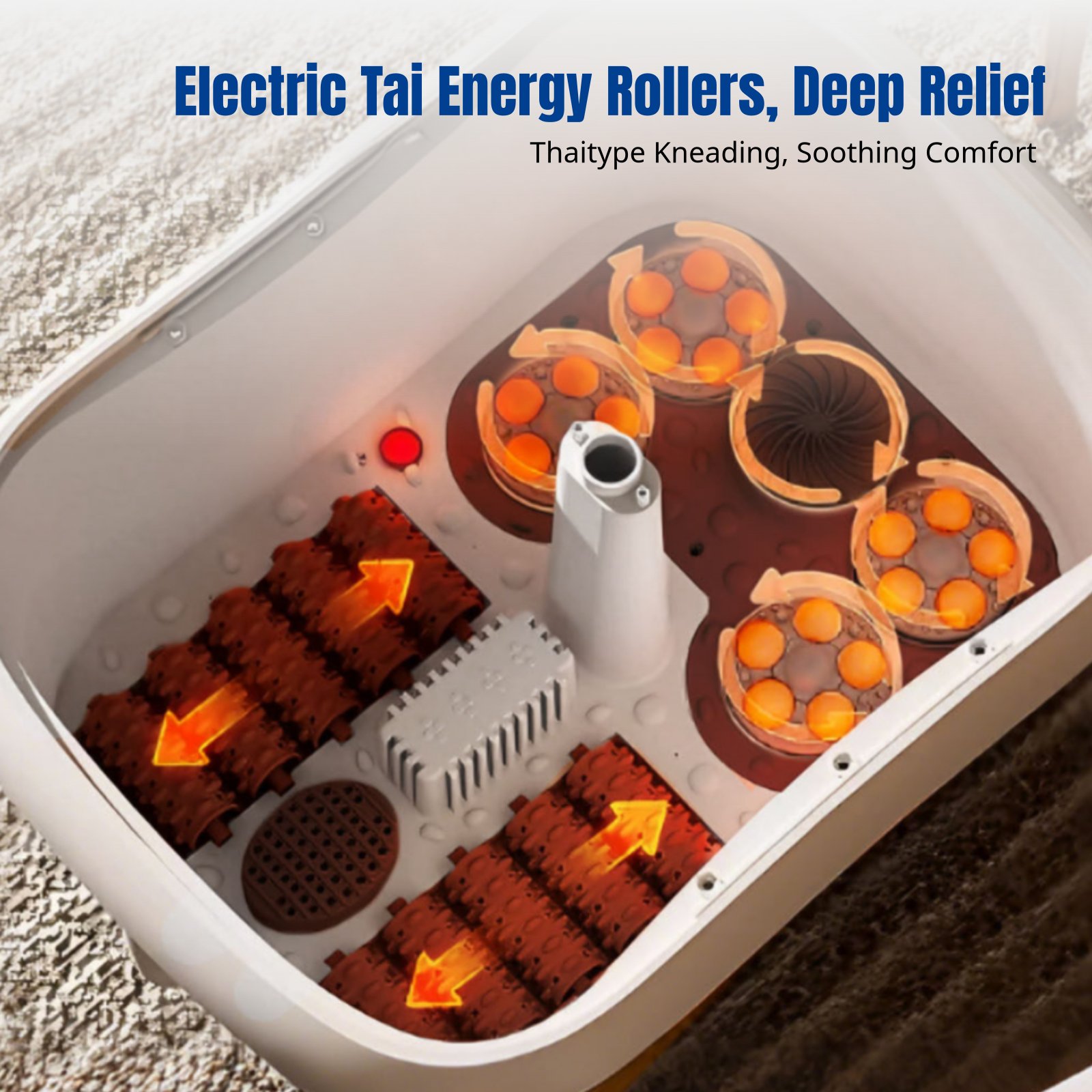 Home Spa Wellness - Foot Spa Bath for Two Users,