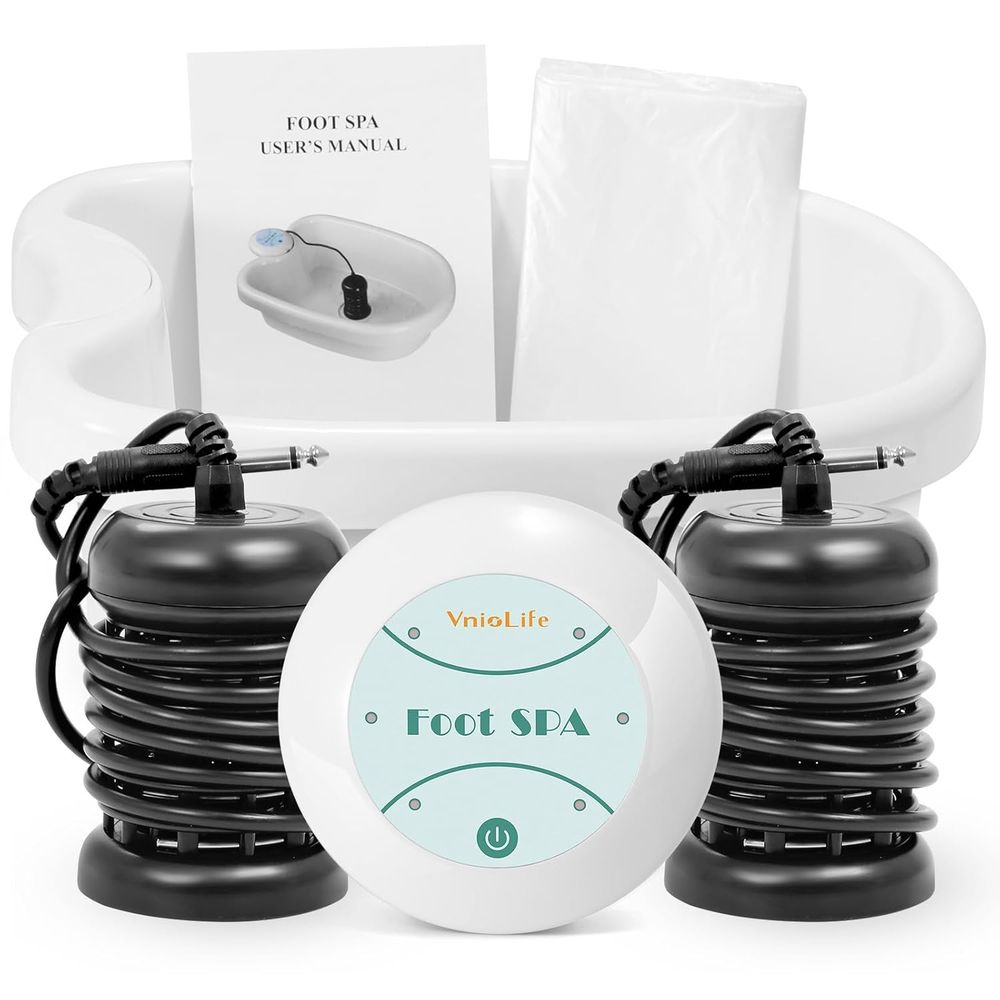 Home Spa Wellness - Portable Ionic Foot Spa Detox System