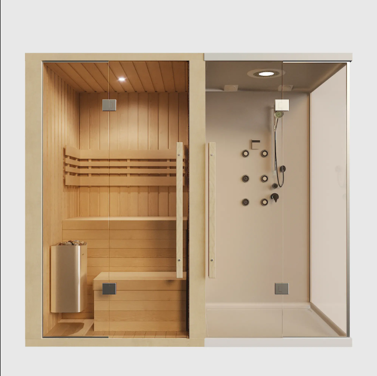 Indoor Sauna Room, Solid Canad - огляд і ціна Home Spa Wellness