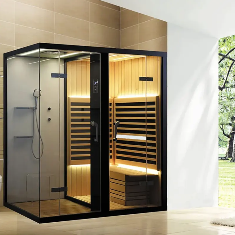 Indoor Sauna Room, Solid Canad - огляд і ціна Home Spa Wellness