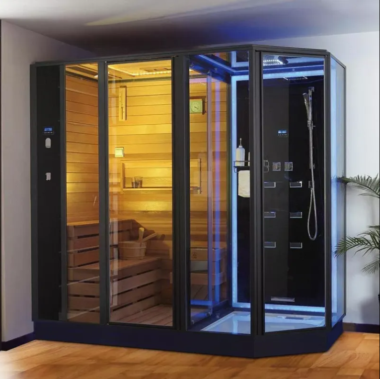Indoor Sauna Room, Solid Canad - огляд і ціна Home Spa Wellness