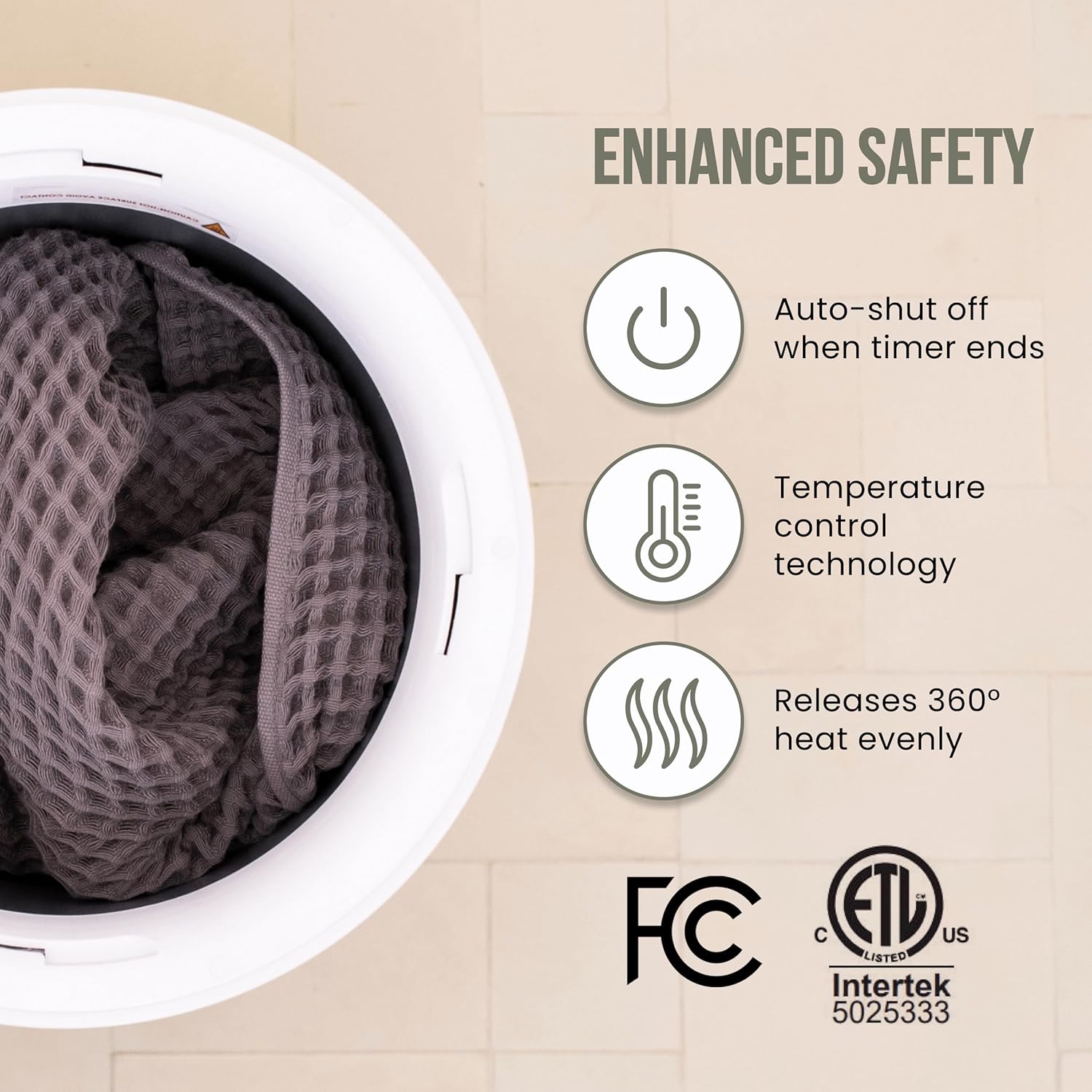 Multipurpose Towel Warmer Buck - огляд і ціна Spa & Wellness Zámeček Petrovice