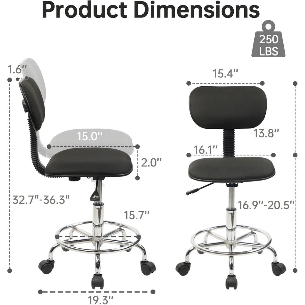 Adjustable Height Swivel Stool - огляд і ціна Spa & Wellness Zámeček Petrovice