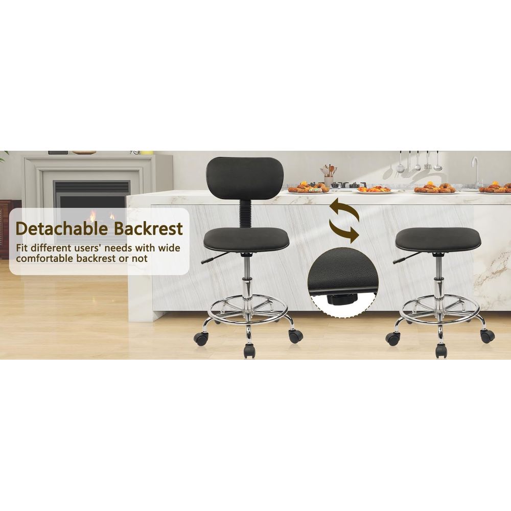 Adjustable Height Swivel Stool - огляд і ціна Spa & Wellness Zámeček Petrovice