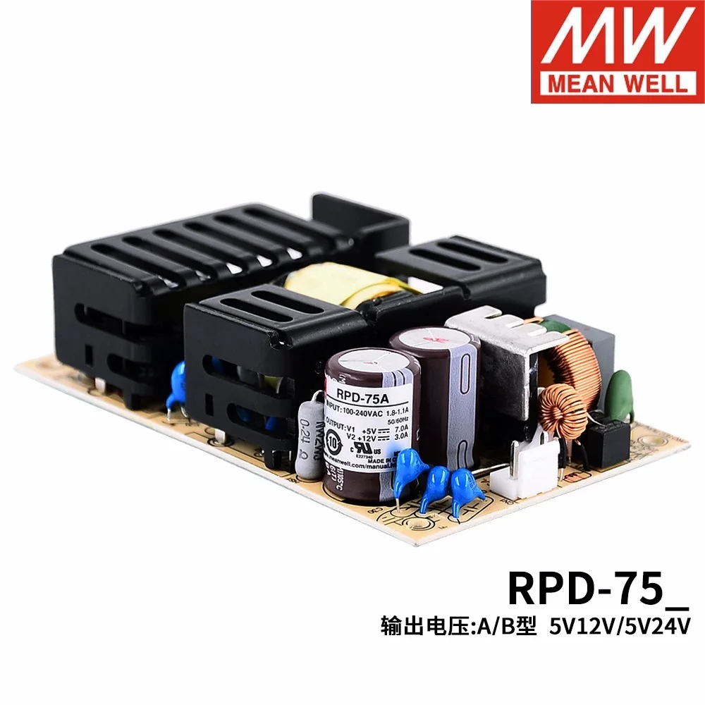MEAN WELL RPD-75 switching pow - огляд і ціна Medical Wellness & Spa Werona