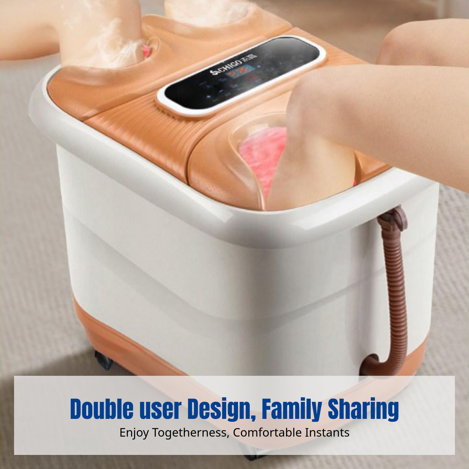 Foot Spa Bath for Two Users, E - огляд і ціна Home Spa Wellness
