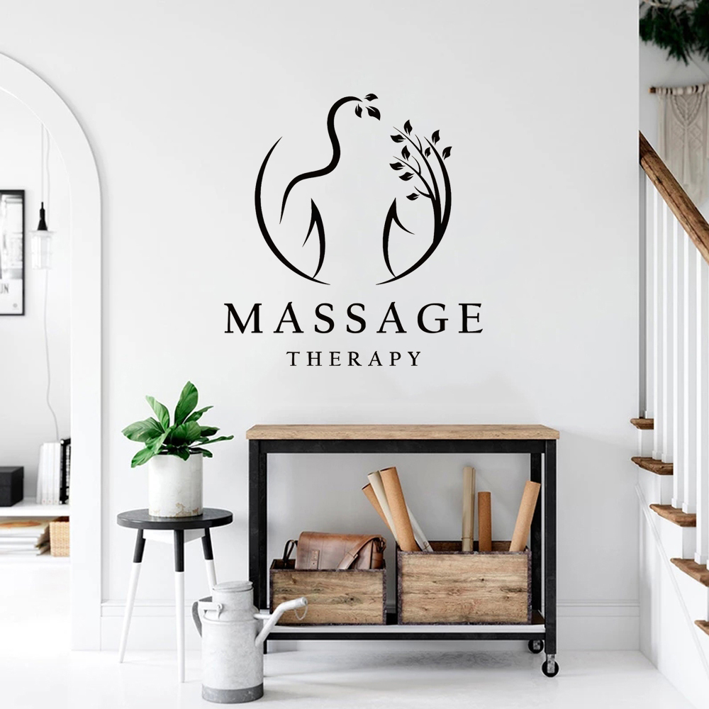Massage Therapy Vinyl Wall Dec - огляд і ціна Home Spa Wellness