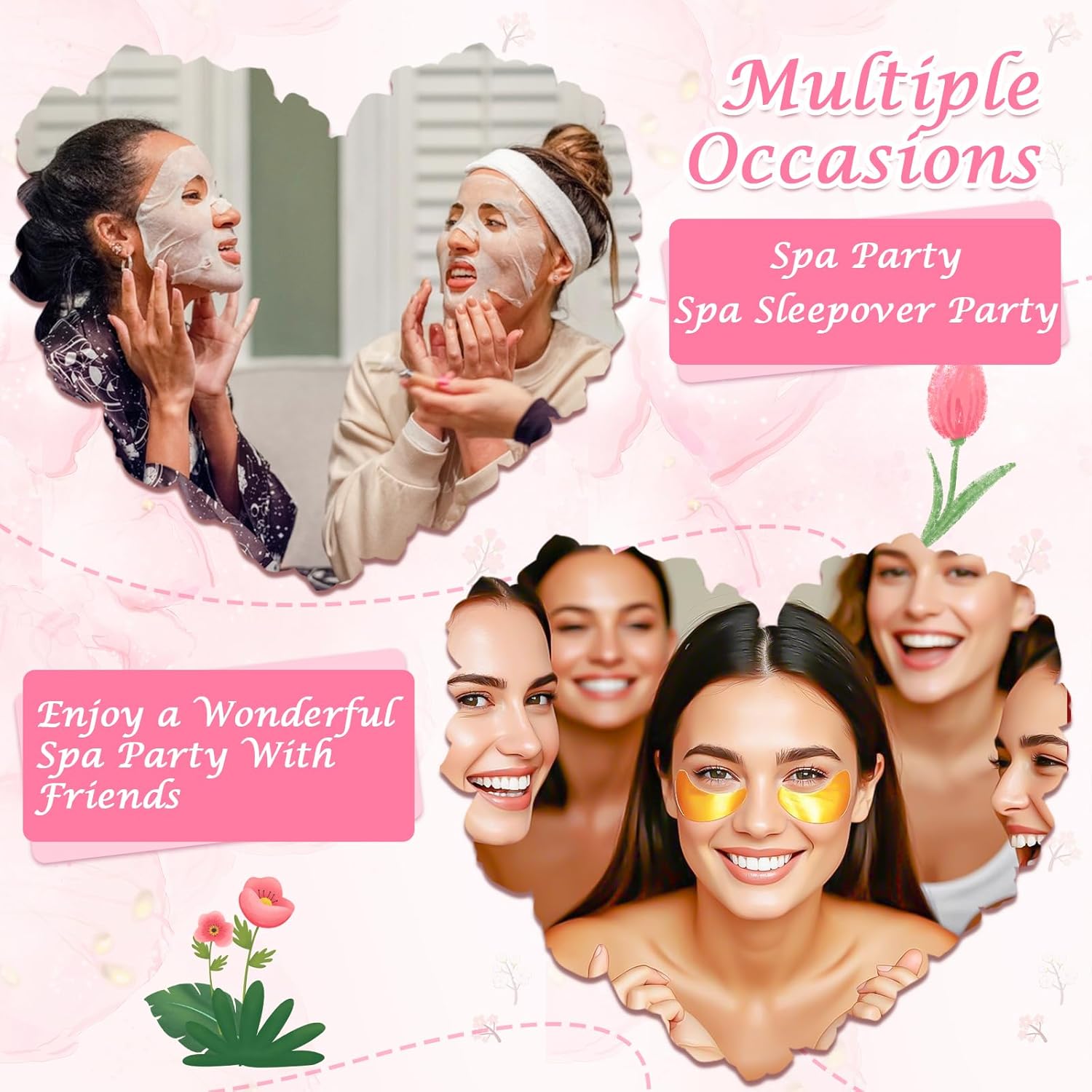 Spa Party Supplies Kit with 12 - огляд і ціна Spa & Wellness Zámeček Petrovice