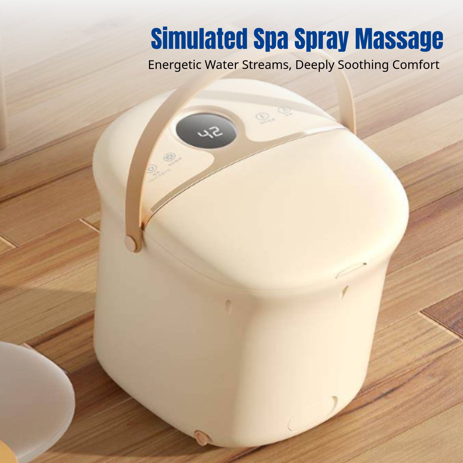 Deep Knees-Over Foot Spa Tub,  - огляд і ціна Home Spa Wellness