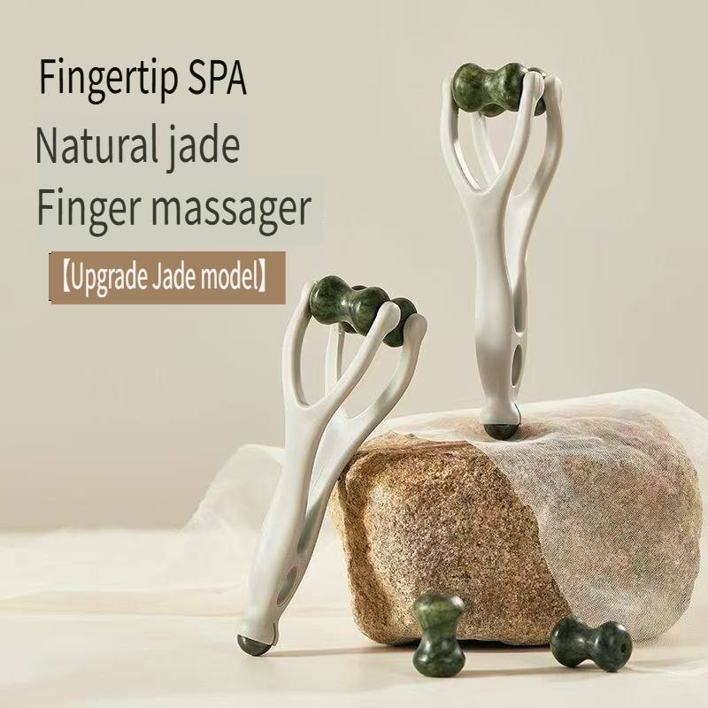 1pc Natural Jade Finger Massag - огляд і ціна Home Spa Wellness