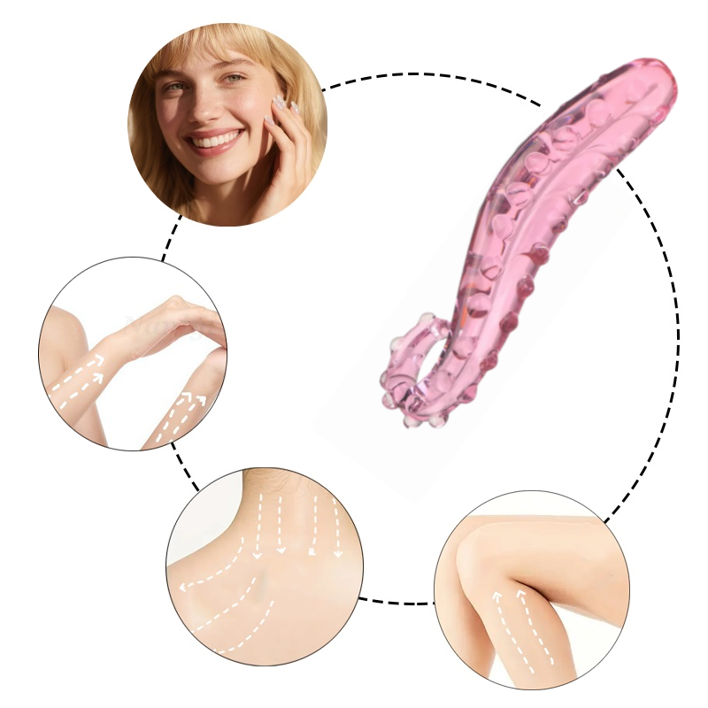 Transparent Body Massager Glas - огляд і ціна Spa And Wellness