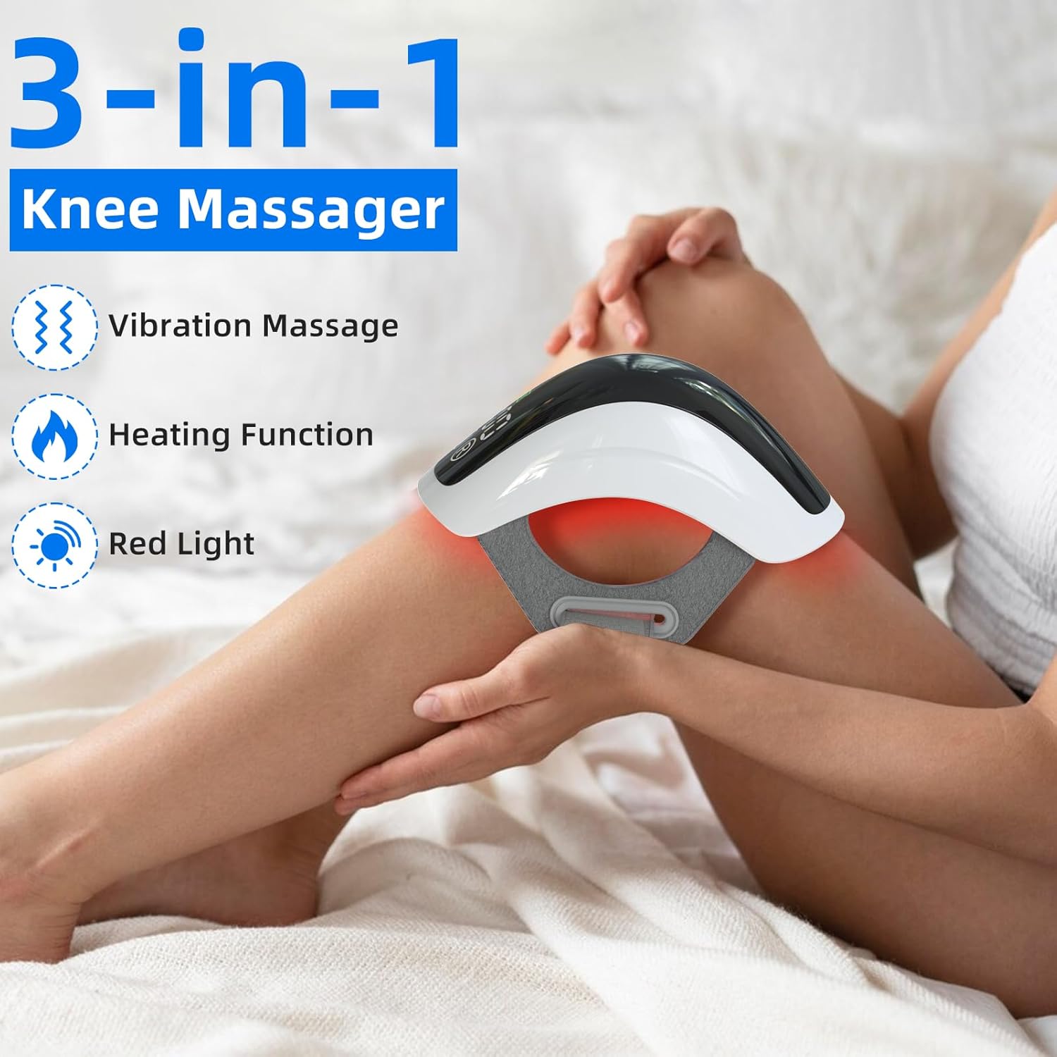 Protable Knee Massager with Vi - огляд і ціна Spa And Wellness