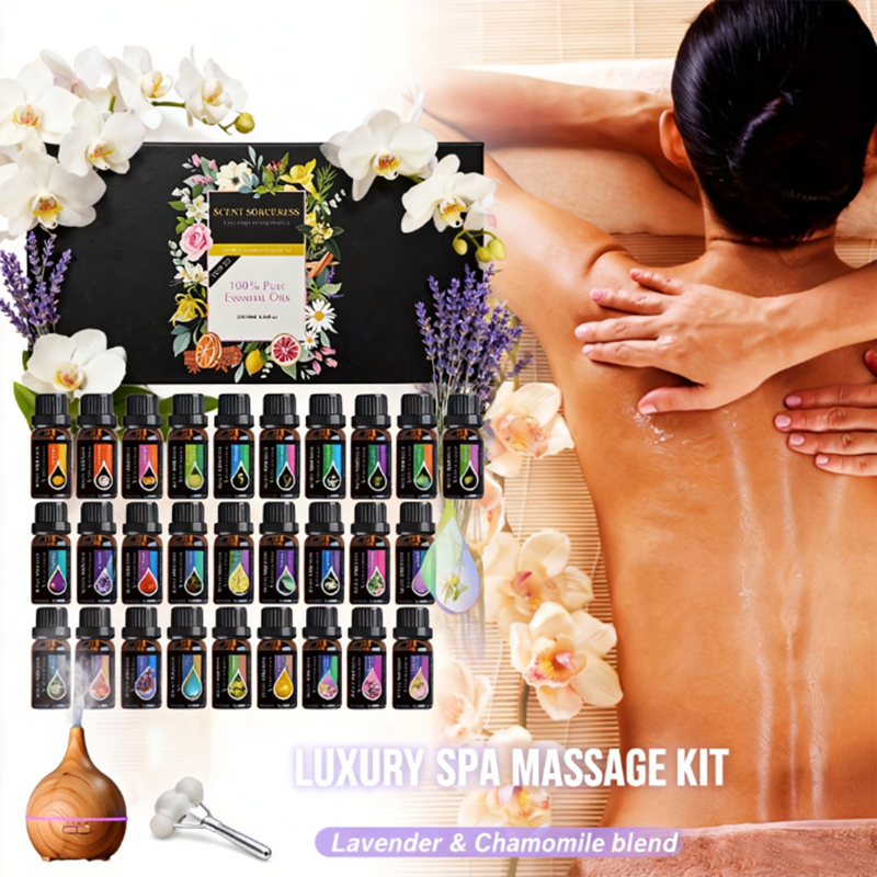20pcs/set Black Classic Essent - огляд і ціна Spa And Wellness